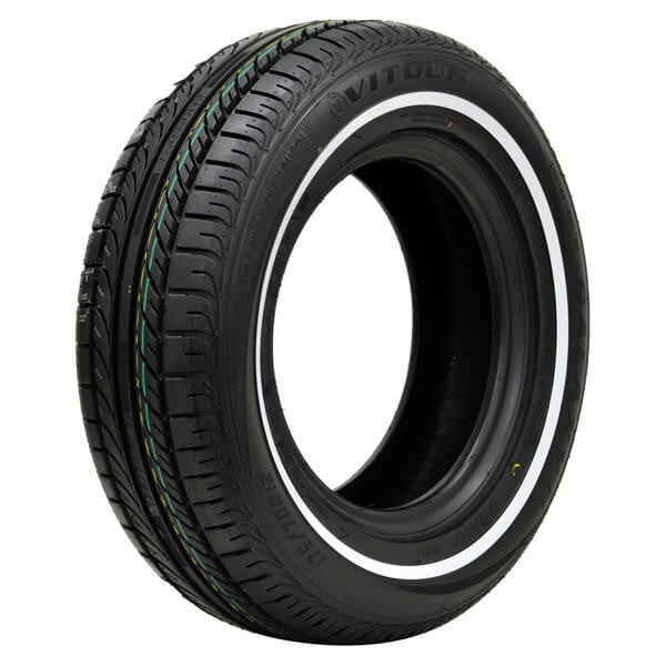 175/70R12 Vitour Galaxy F1 8mm hvit stripe | Vintage Wheels AS ...