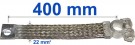 Jordkabel, flat med minuspolsko - 40cm thumbnail